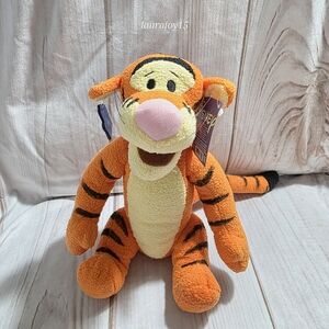 Applause Disney Tigger Plush Stuffed Toy Vintage NOS 10 Inch